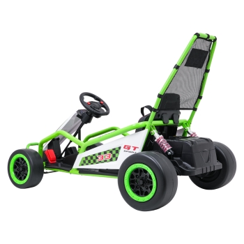 u Gokart na akumulator dla dzieci TORNADO z Funkcją Driftu Zielony DM-108